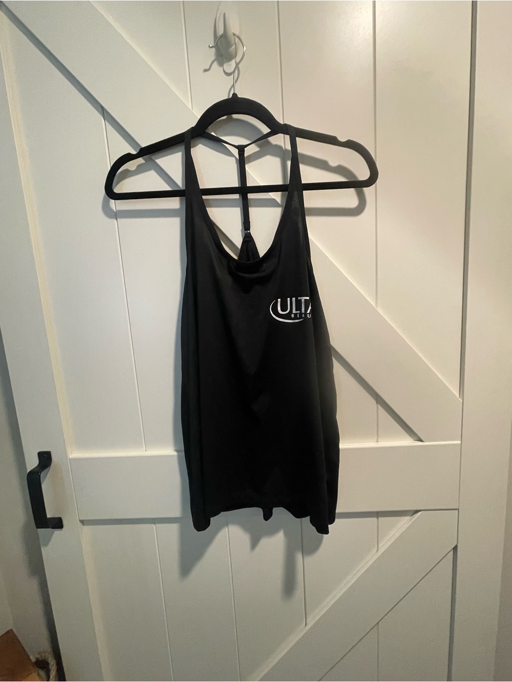 Ulta Beauty Black Strappy Racerback Tank